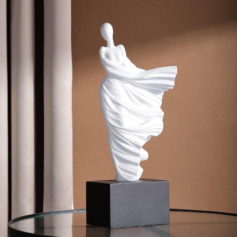 Shop 0 White Mailyca Sculpture Mademoiselle Home Decor