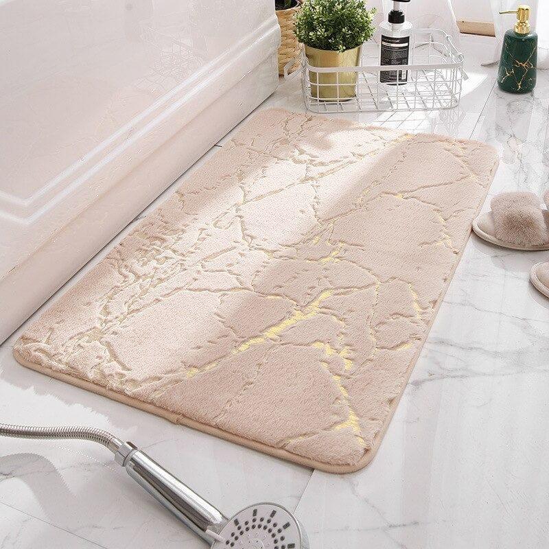 Shop 0 Beige / Small Marcia Bath Mat Mademoiselle Home Decor