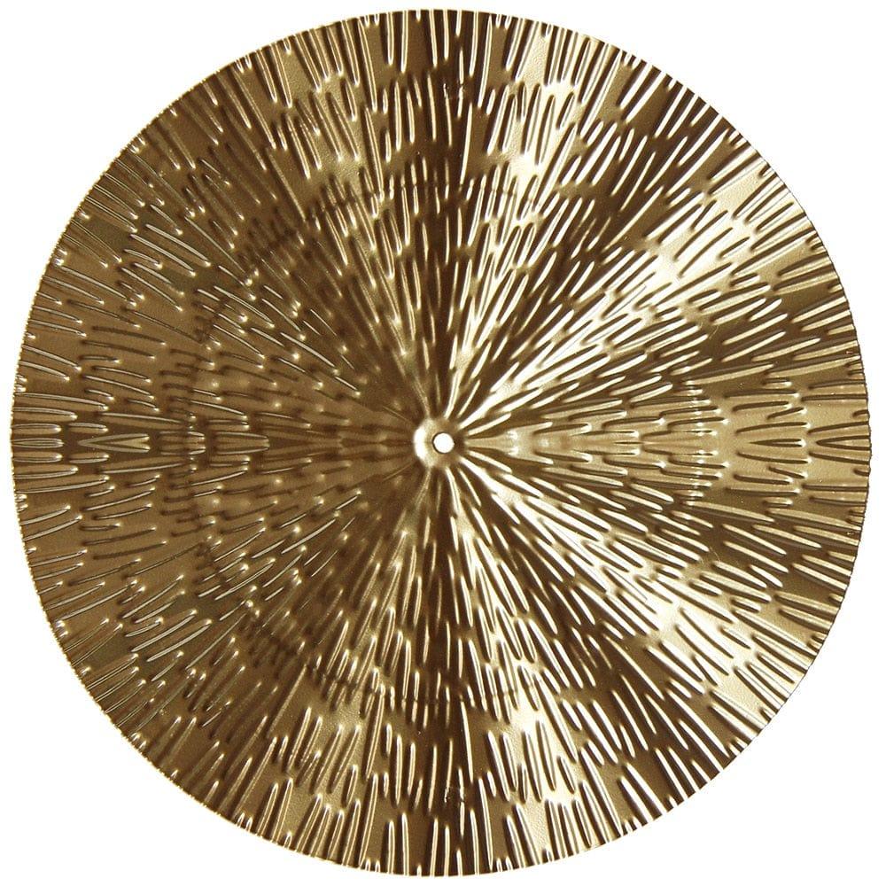 Shop 0 D / L Light Luxury Round Golden Wall Decoration Hanging Metal Irregular Disc Wrought Iron Retro Style Trend Home Decor Wall Pendants Mademoiselle Home Decor