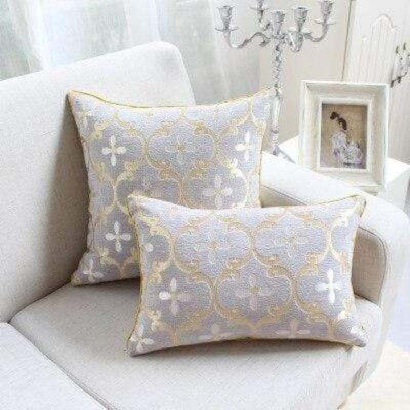 Shop 0 Silver gold / 45X45cm Cusion Marin Cushion Cover Mademoiselle Home Decor