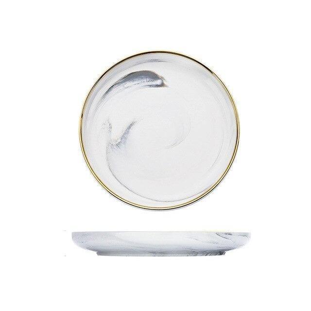 Shop 8 Inch Plate Martina Dining Set Mademoiselle Home Decor