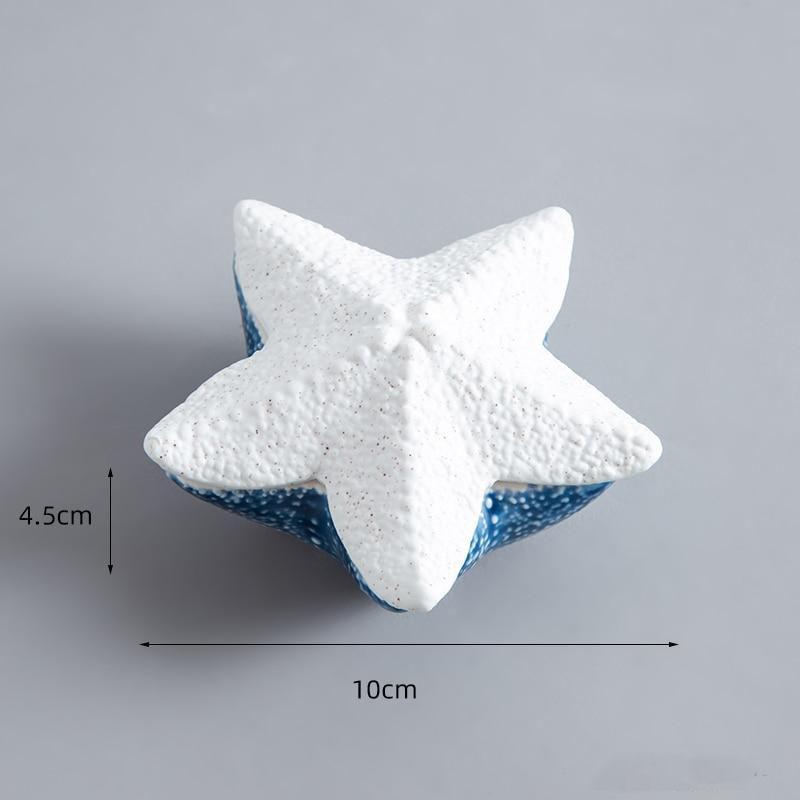 Shop 0 Blue starfish A Matira Decor Mademoiselle Home Decor