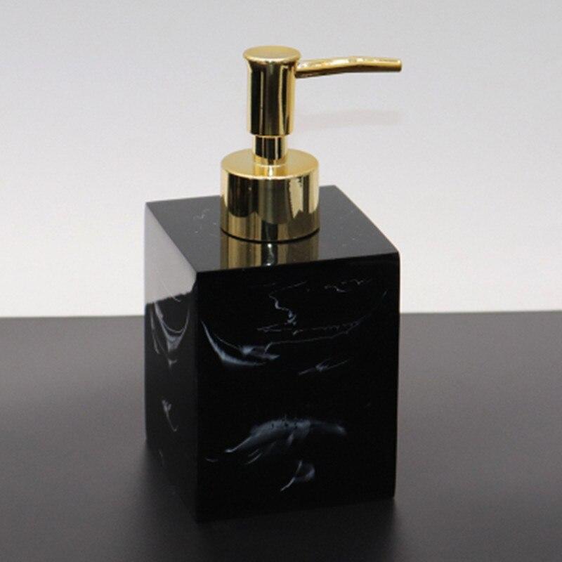 Shop 0 400ml black Mojo Bathroom Accessories Set Mademoiselle Home Decor