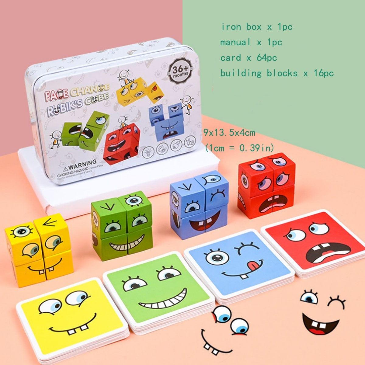 Shop 0 Montessori Emotions Building Blocks Mademoiselle Home Decor