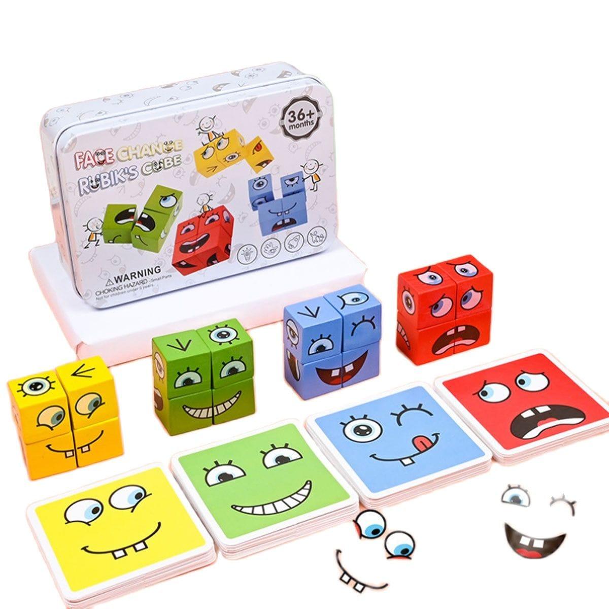 Shop 0 Montessori Emotions Building Blocks Mademoiselle Home Decor