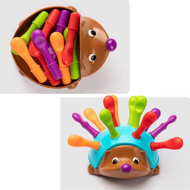 Shop 0 Hedgehog Montessori Toys Baby Concentration Training Early Education Toys Fine Motor and Sensory Toys Spelling Little Hedgehog Mademoiselle Home Decor