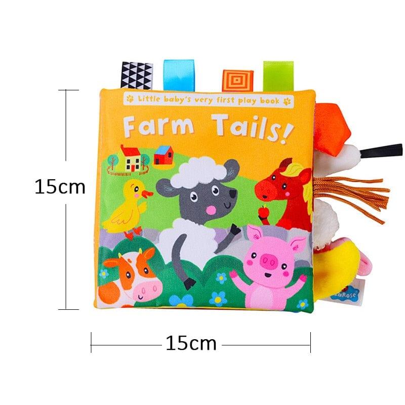 Shop 0 farm 621 Montessori Sensory Soft Learning Books Mademoiselle Home Decor