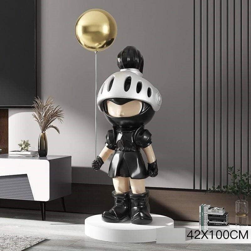 Shop 0 Black Nile Sculpture Mademoiselle Home Decor