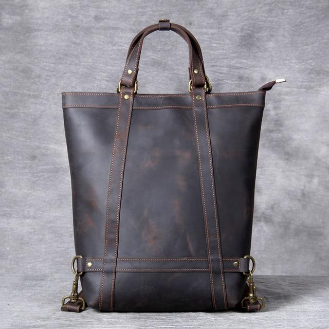 Shop dark brown Paine Tote Bag Mademoiselle Home Decor