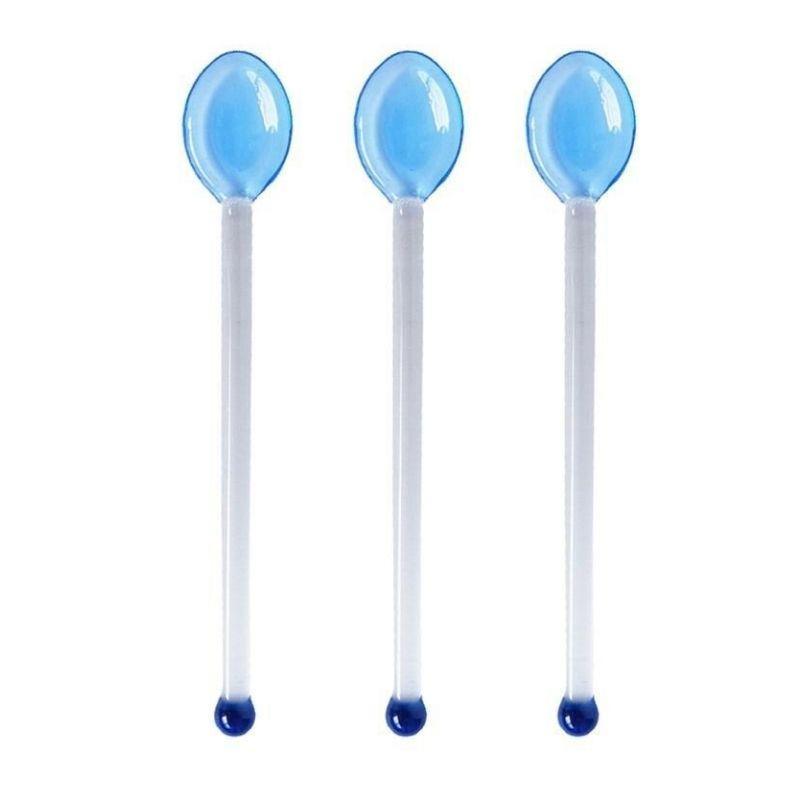 Shop 0 3PC Blue Pampelonne Spoons Mademoiselle Home Decor