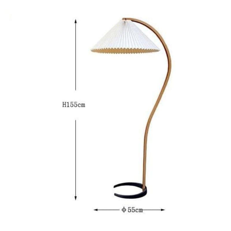 Shop 0 light wood Pasquale Floor Lamp Mademoiselle Home Decor