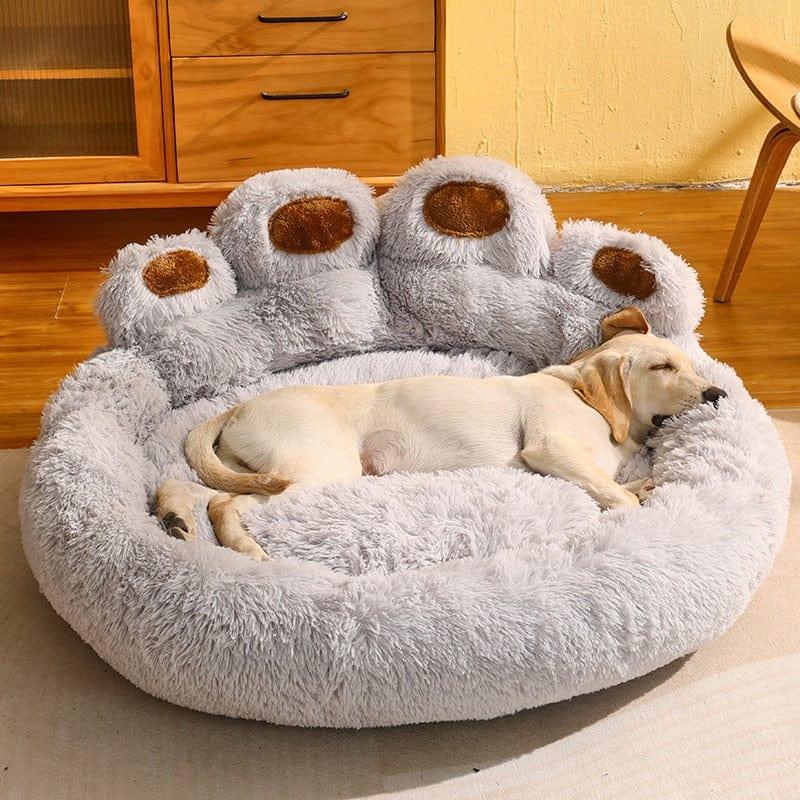 Shop 0 Dog Bed Cat Mat Round Large Pet House Long Plush Deep Sleeping Warm Bear Paw Shape Super Soft Cushion Calm Beds  Pet Supplies Mademoiselle Home Decor