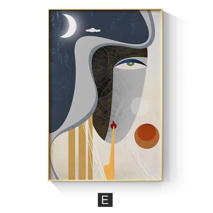 Shop 1704 50x75cm (No Frame) / E Peko Canvas Mademoiselle Home Decor