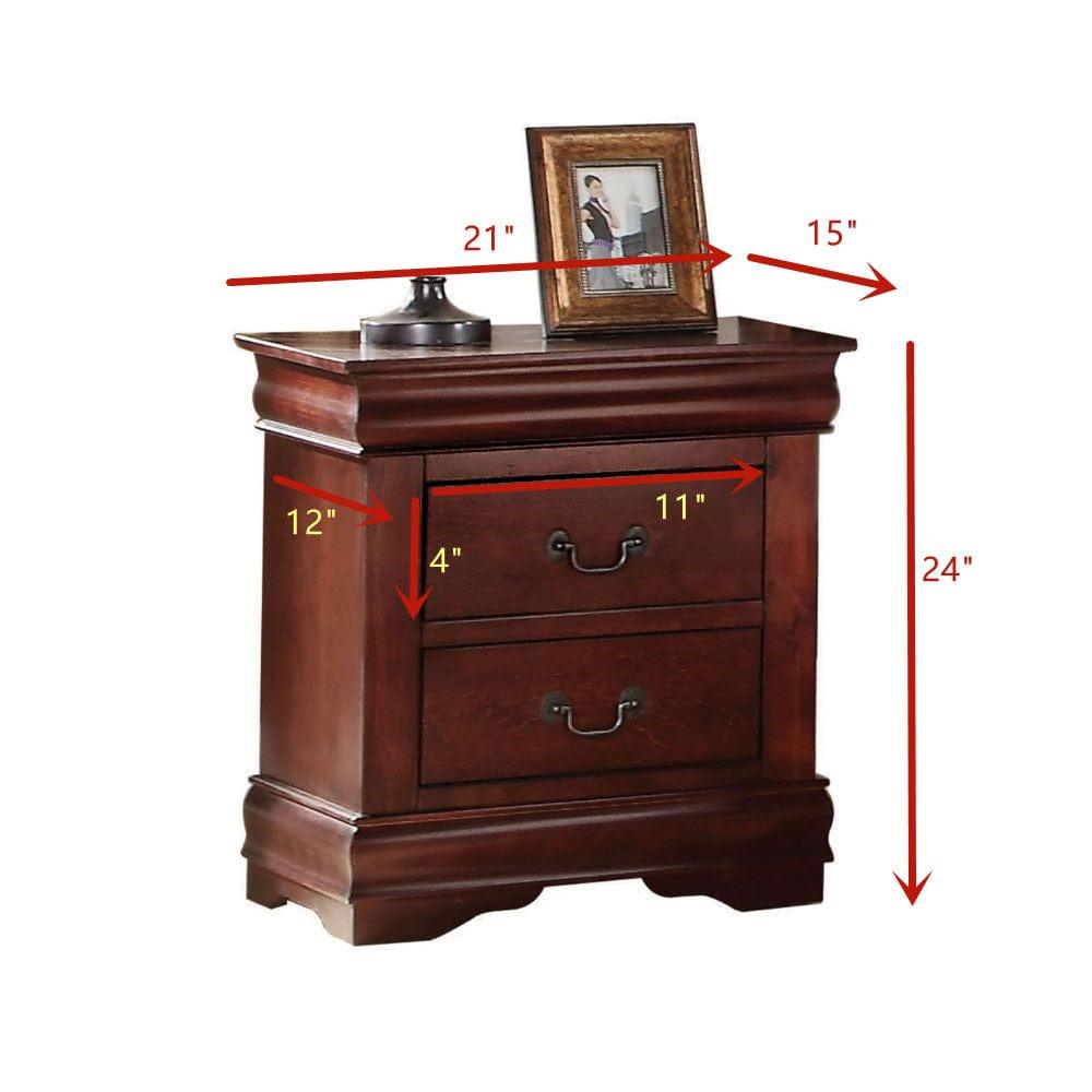 Shop Peyto Bedside Table Mademoiselle Home Decor