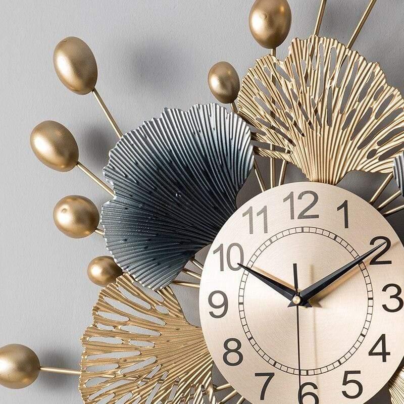 Shop 0 Metal Creative Wall Clocks Chinese Style Luxury Living Room  Modern Design Art Wall Clocks Quartz Reloj Mural Home Decor DG50WC Mademoiselle Home Decor