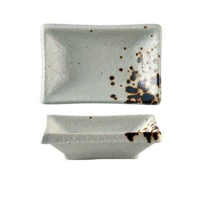 Shop 0 25 ceramic small square sauce dish Japanese style sushi dish flavoring sushi mustard plate soy sauce cherry blossom Pepper tray Mademoiselle Home Decor