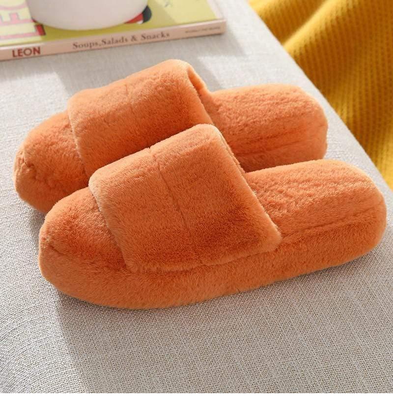 Shop 200001004 orange / 35 Sable Slippers Mademoiselle Home Decor