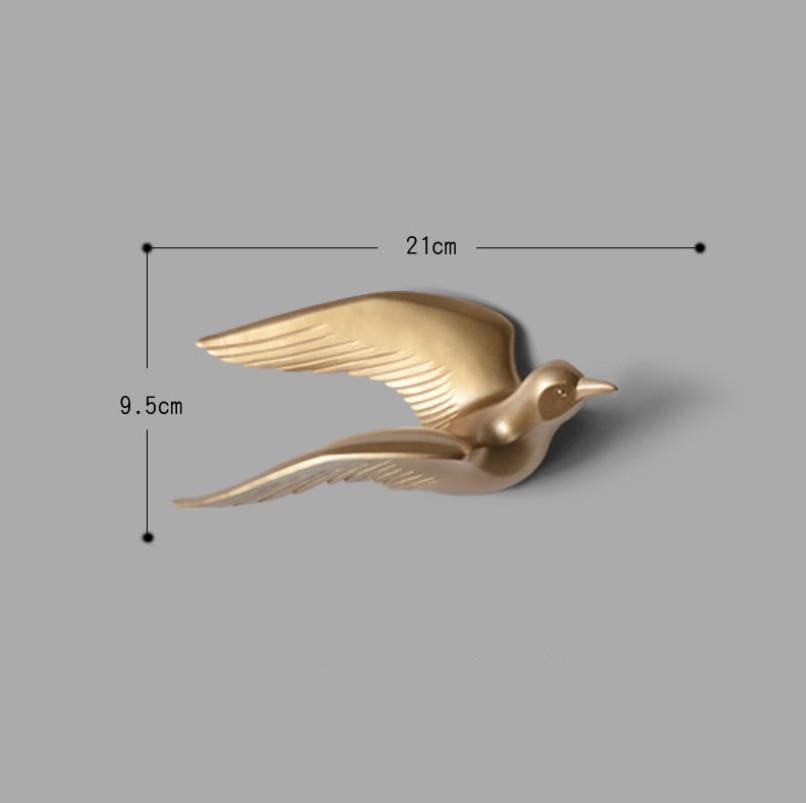 Shop 0 Gold A Seagull Wall Decor Mademoiselle Home Decor