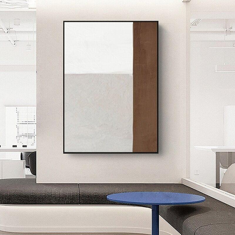 Shop 0 Abstract minimalist colour blocks Canvas Art Paintings for Living Room Bedroom Posters and Prints Modern wabi-sabi Wall Posters Mademoiselle Home Decor