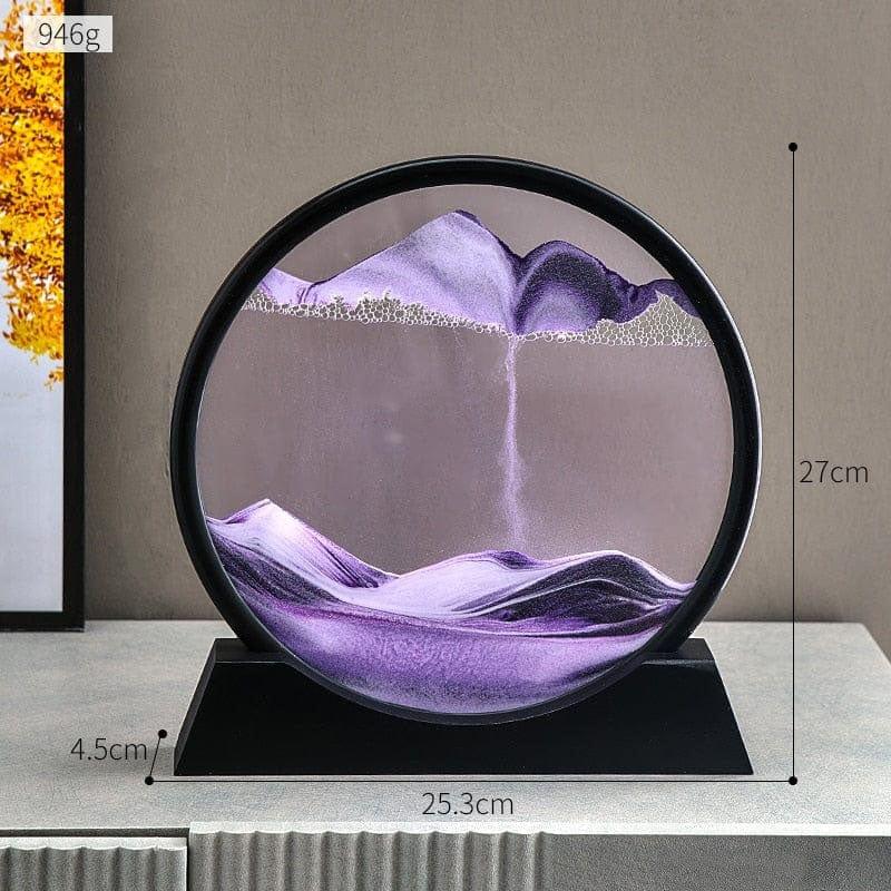 Shop 0 Purple large Terryn 3D Sand Art Decor Mademoiselle Home Decor