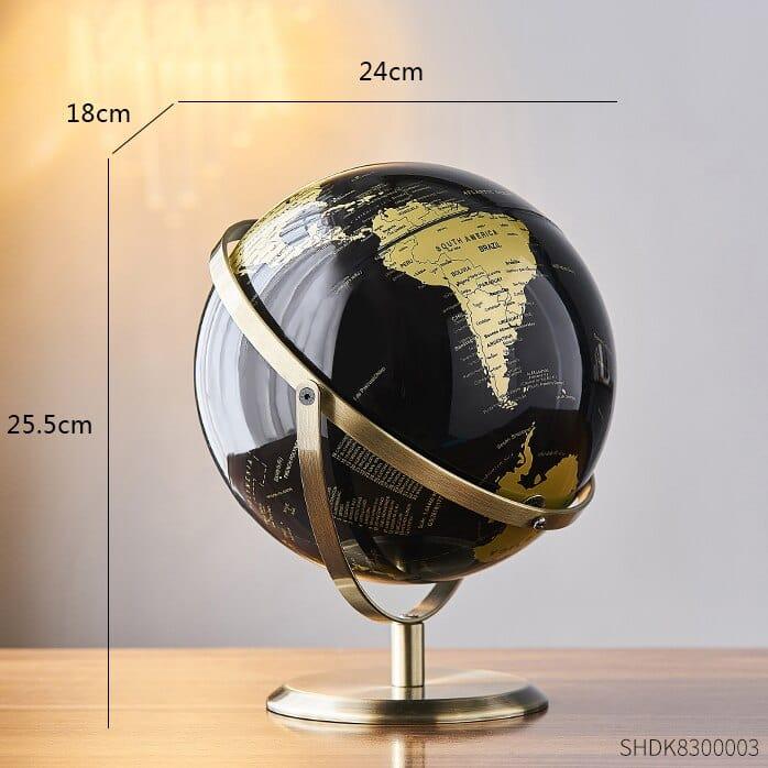 Shop 0 height 25.5cm 1 Home World Map Office Desk Christmas Decoration Accessories Christmas Decor Gift World Ball Small Earth Earth Ornaments Student Mademoiselle Home Decor