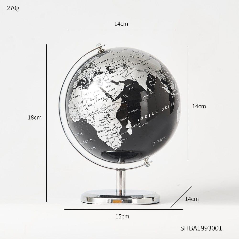 Shop 0 height 18cm 2 Home World Map Office Desk Christmas Decoration Accessories Christmas Decor Gift World Ball Small Earth Earth Ornaments Student Mademoiselle Home Decor