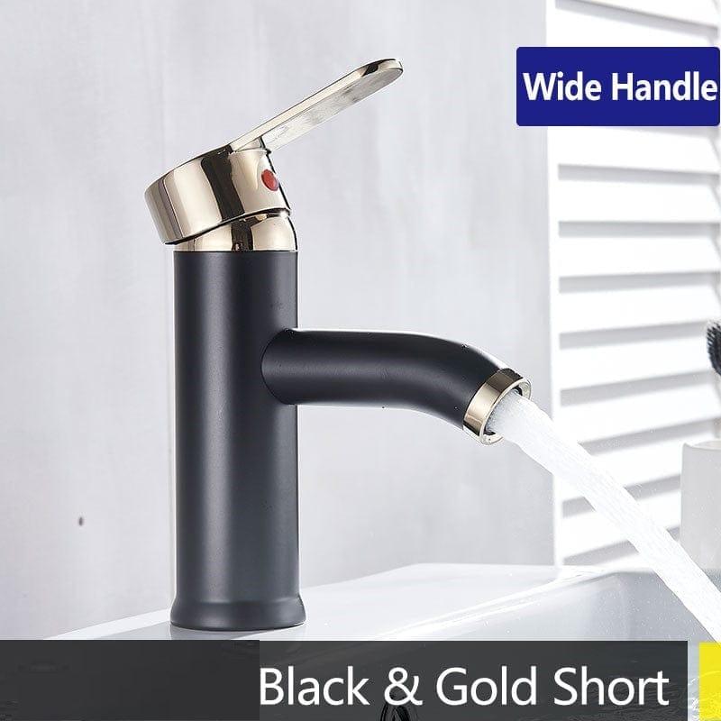 Shop 0 black gold short Treville Faucet Mademoiselle Home Decor