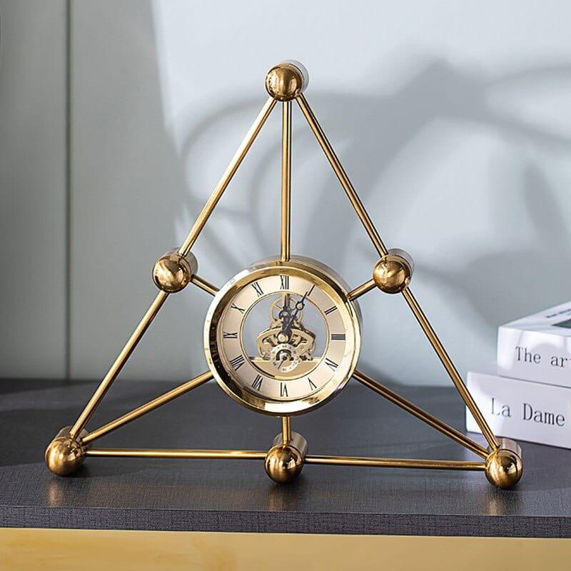 Shop 0 European Style Living Room Clock And Table Clock Ornaments Metal Mechanical Desk Clock Metal Soft Fitting Desktop Decoration Mademoiselle Home Decor