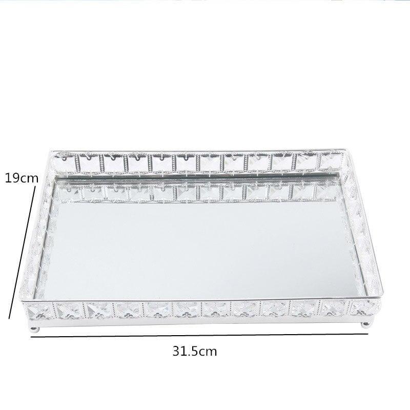 Shop 0 silver S 1 Venice Organiser Tray Mademoiselle Home Decor