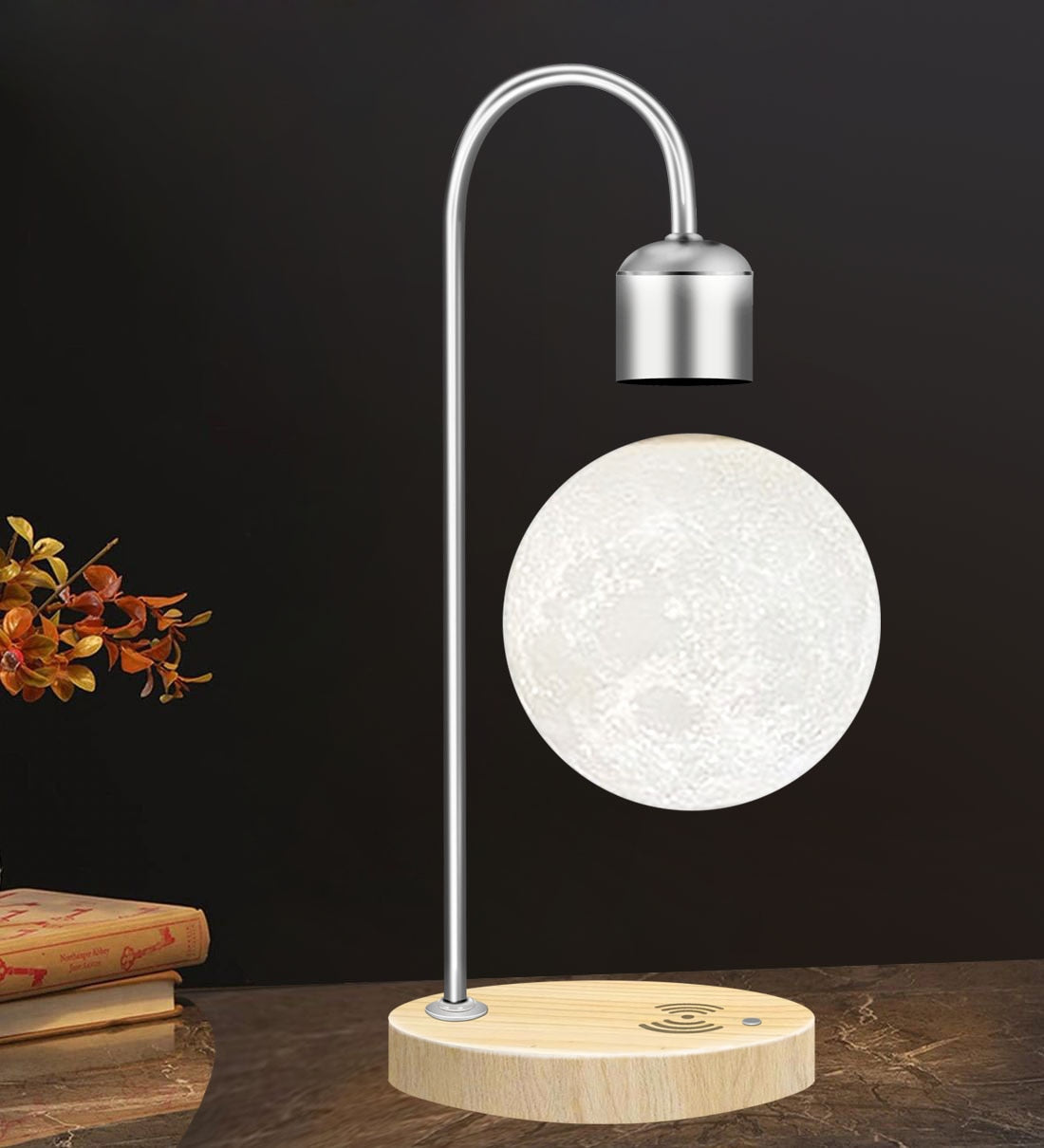 Levitating Moon Speaker Lamp